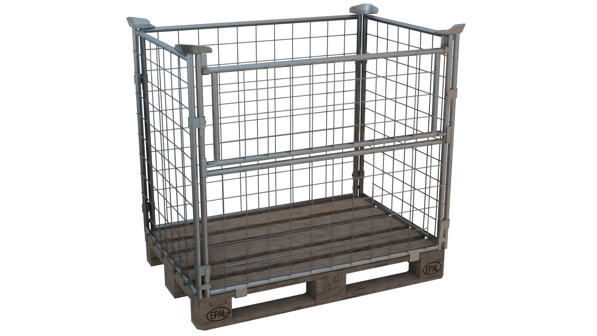 Realistic EUR-Pallet With Accessories 3D - TurboSquid 2074328