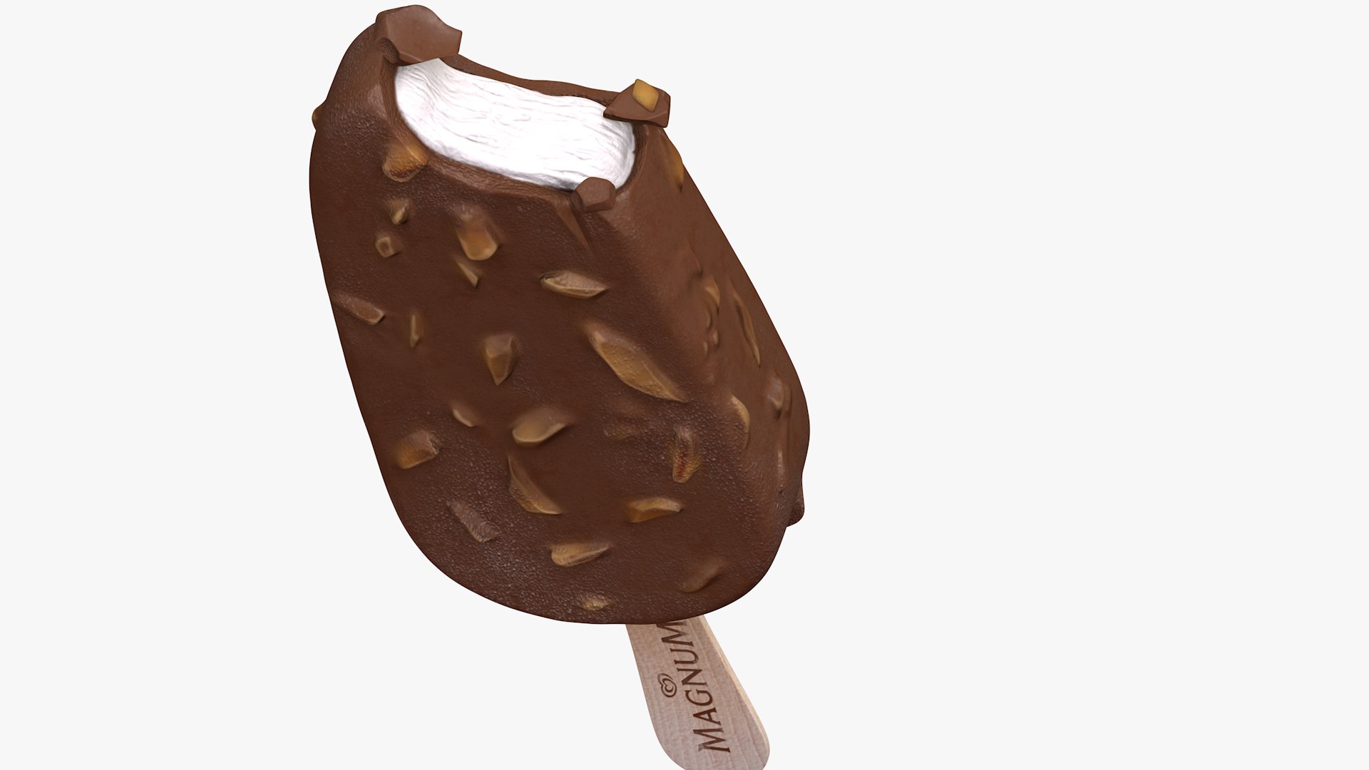 Magnum Ice Cream Stick Model TurboSquid 1579633