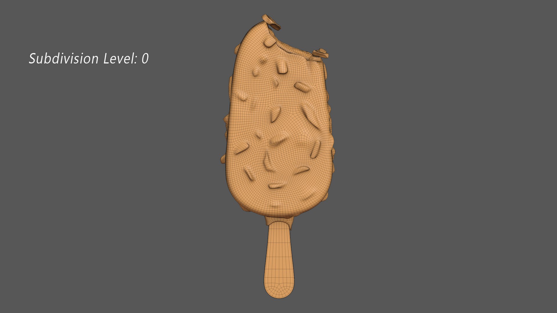 Magnum Ice Cream Stick Model TurboSquid 1579633
