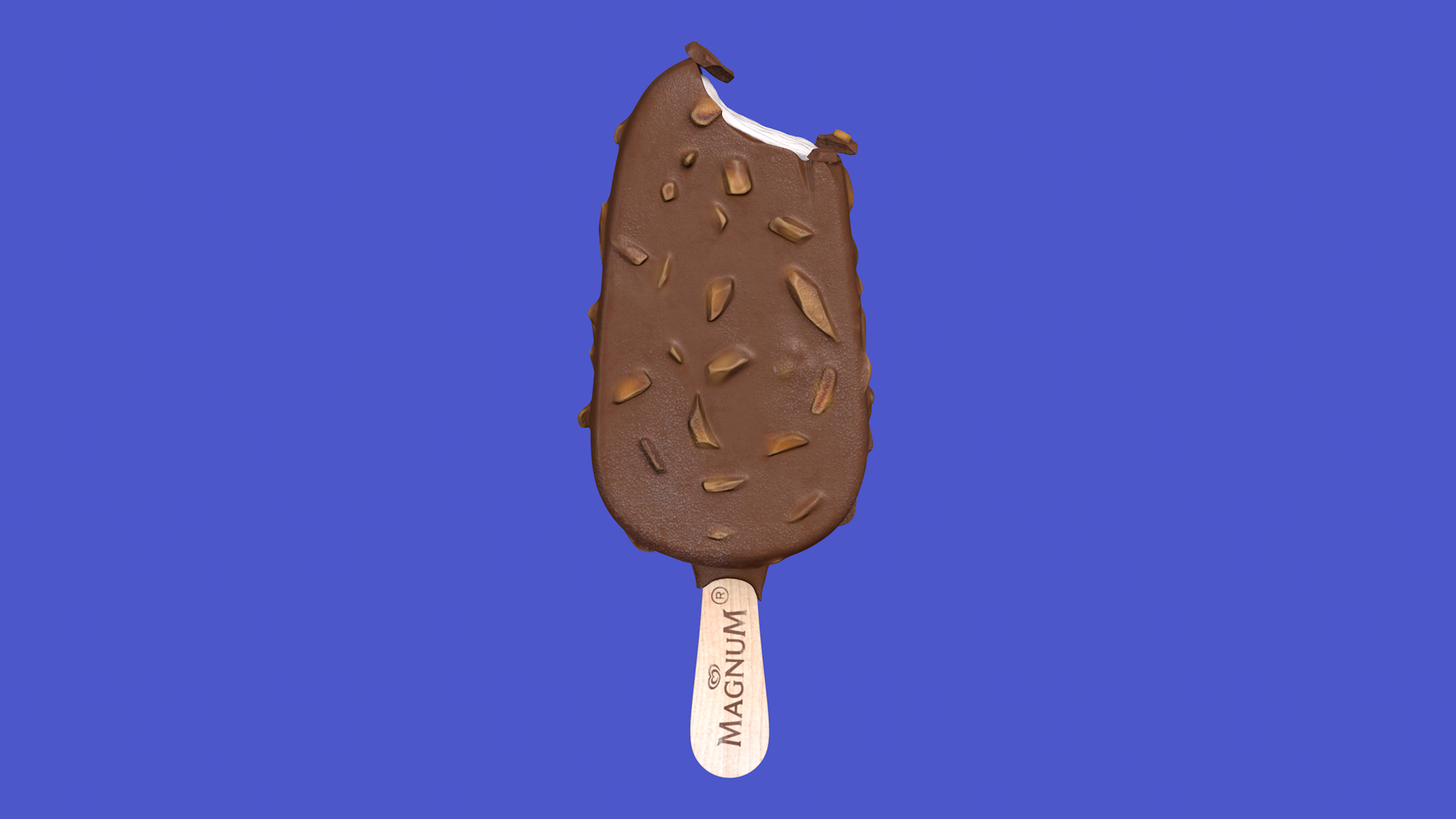 Magnum Ice Cream Stick Model TurboSquid 1579633