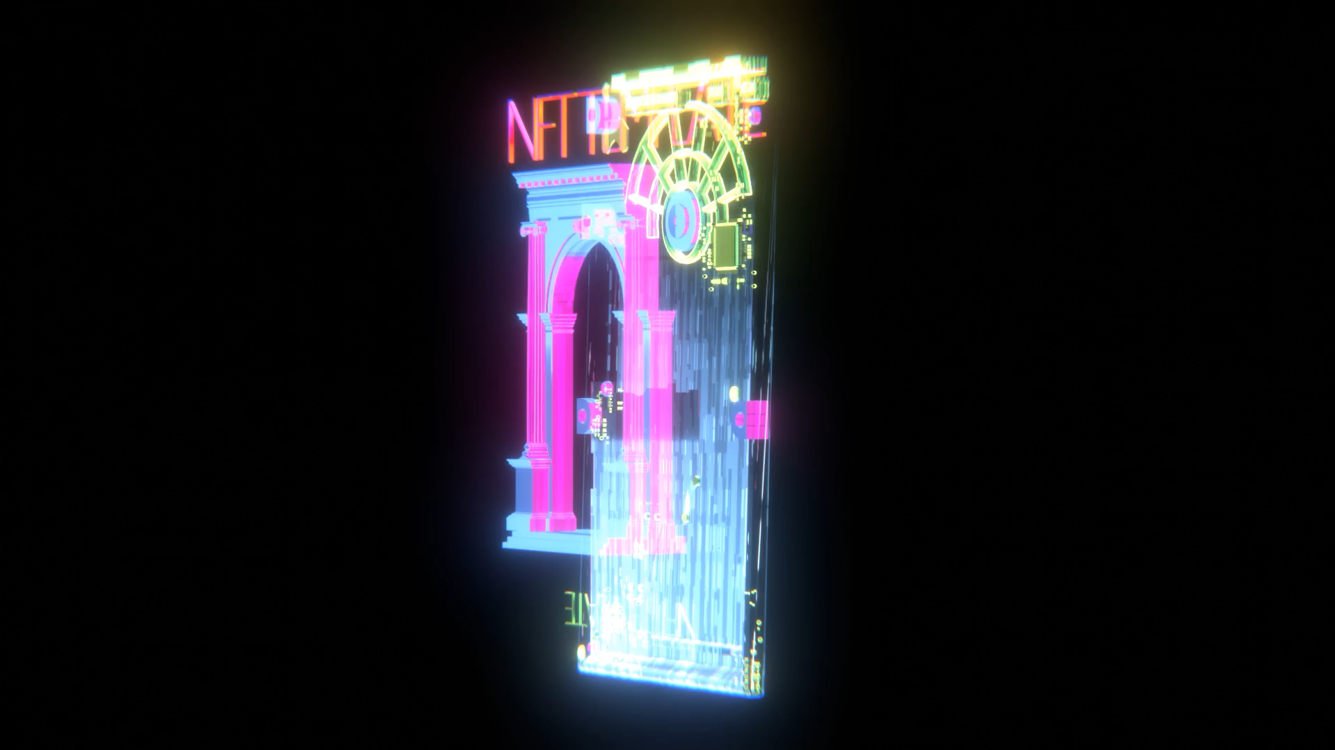 Collectible Holographic Flash Card - NFT Template 3D Model - TurboSquid ...