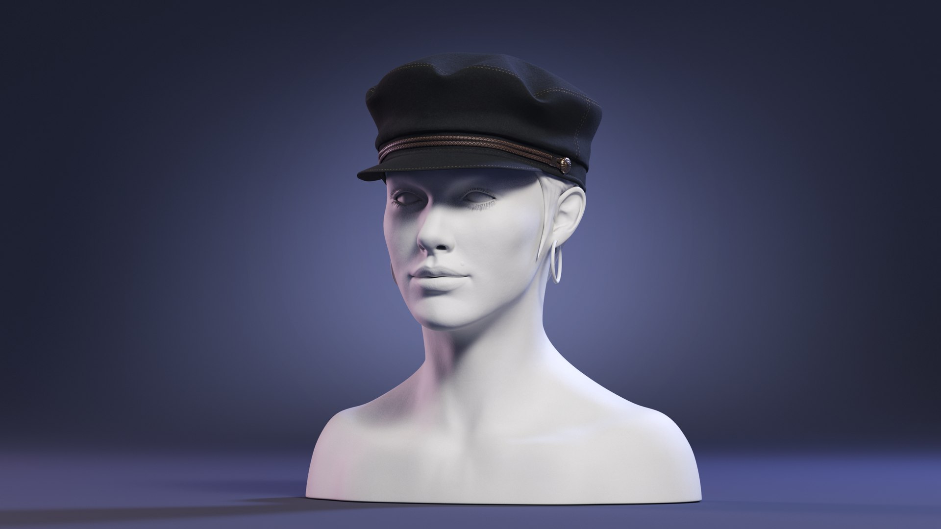 Fiddler Cap 3D - TurboSquid 1724114