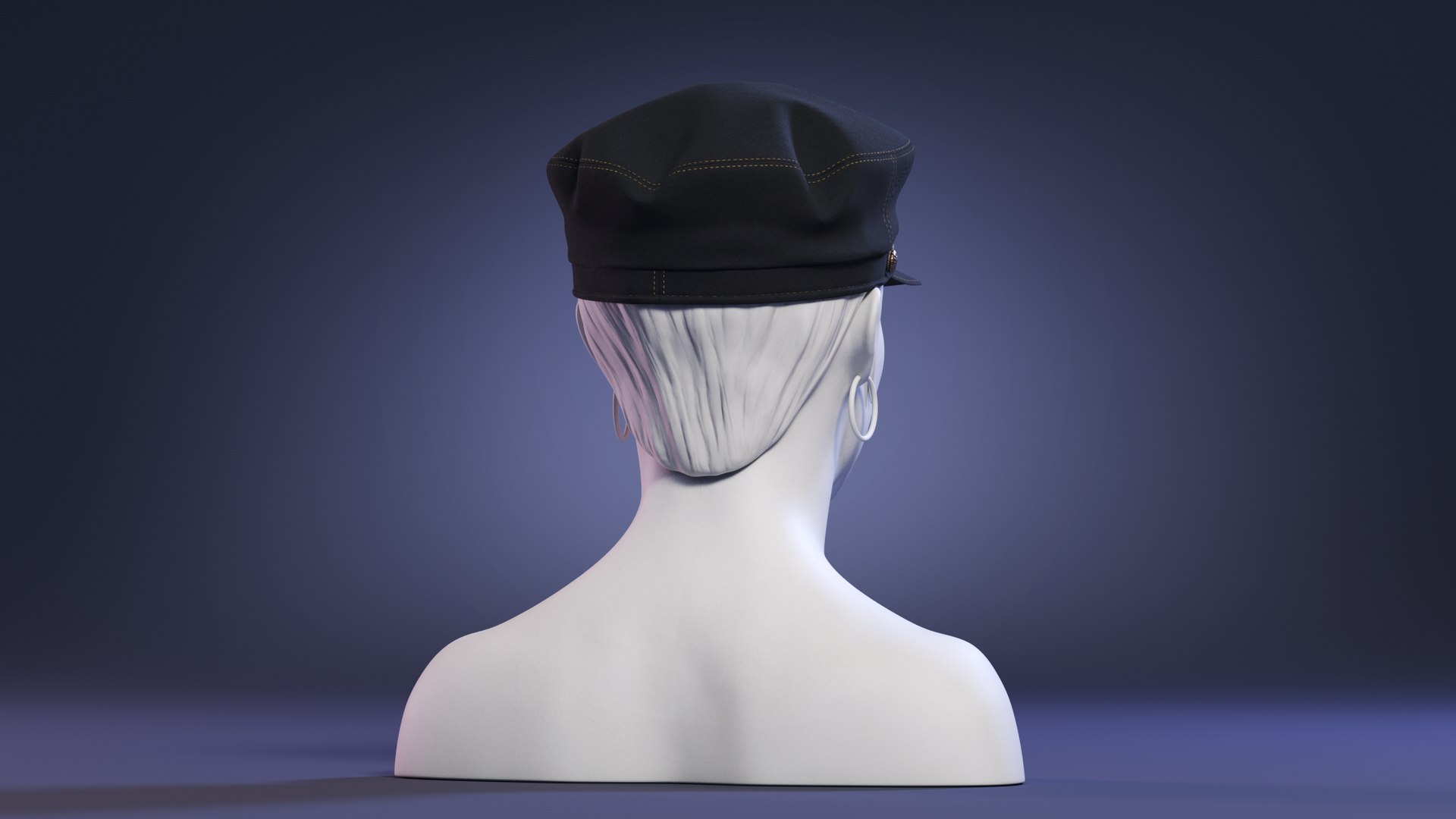 Fiddler Cap 3D - TurboSquid 1724114