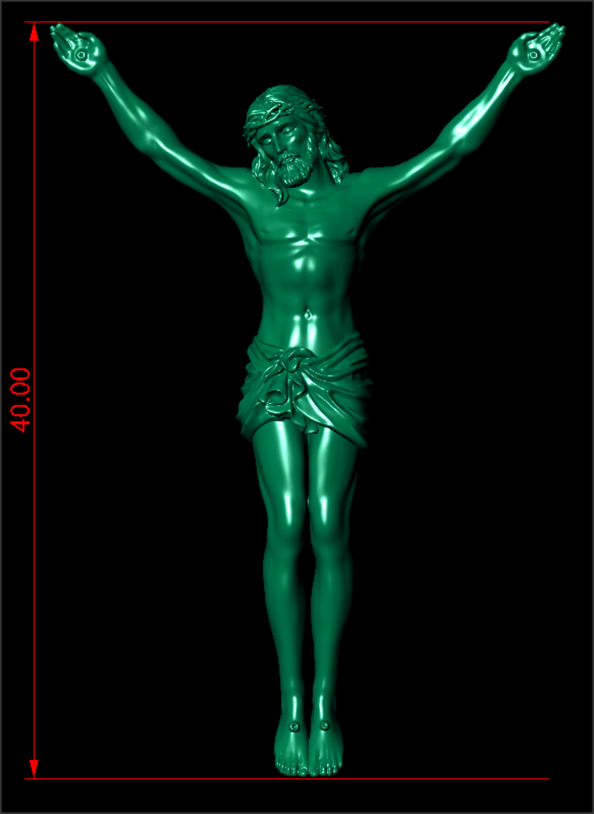 3D Jesus model - TurboSquid 1776873