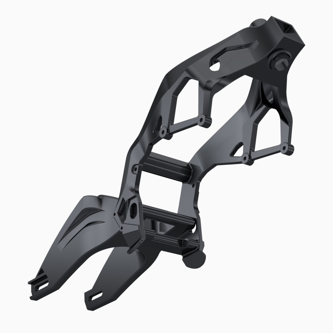 3D Motorcyle Frame Model - TurboSquid 1228960