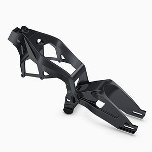 3D motorcyle frame model