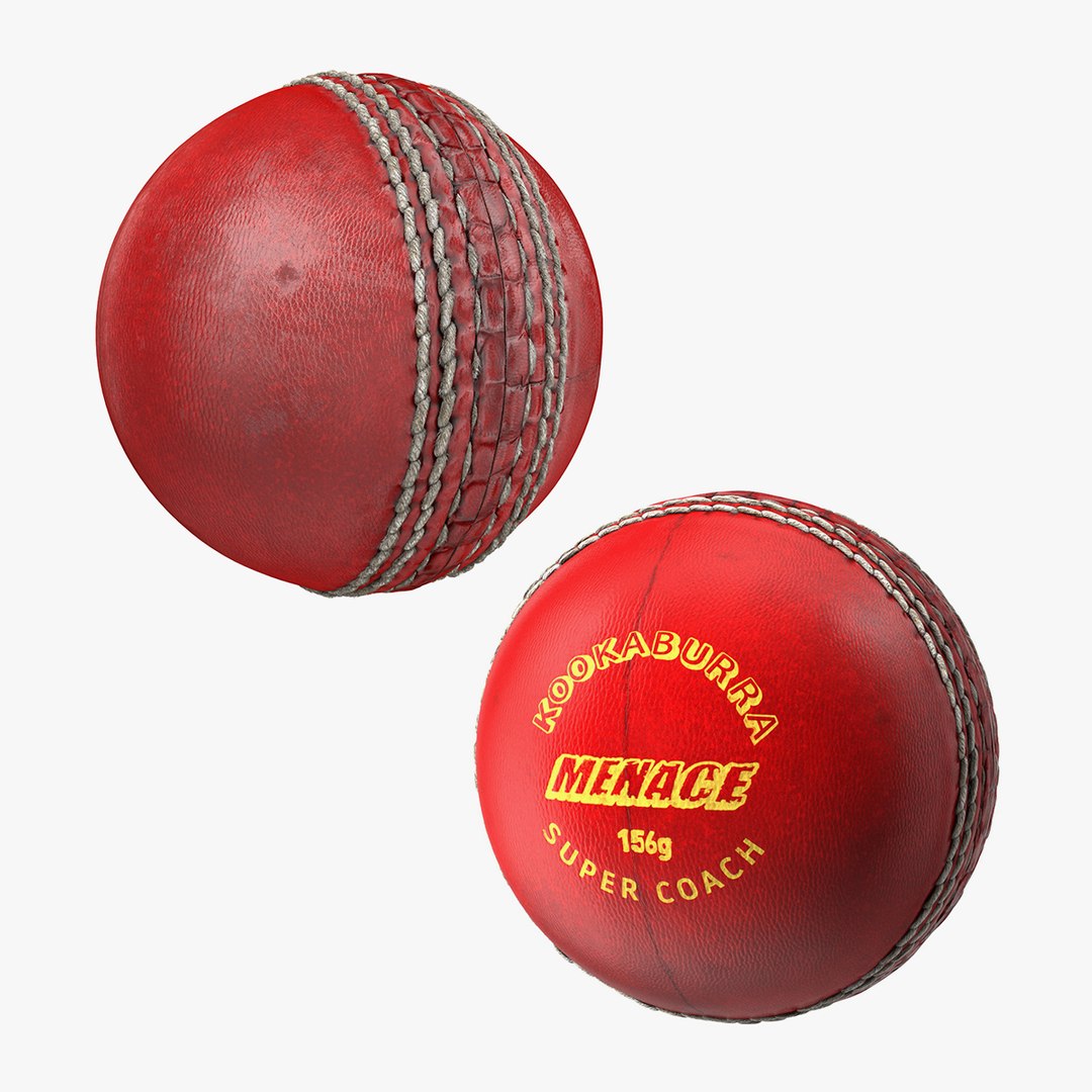 Cricket Balls Collection 3D model preview