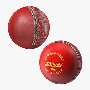 Cricket Balls Collection 3D model