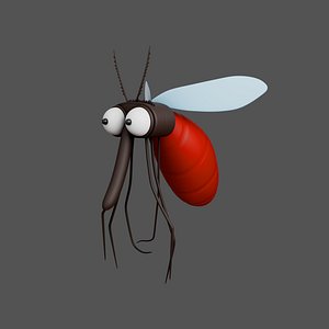 Mosquito Cartoon 02 model