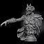 Modelo de impressão 3D do líder demônio