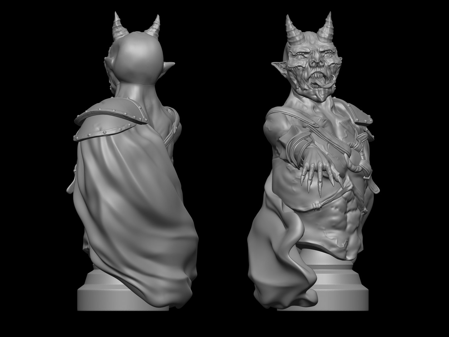 Free 3D Demon Leader 3D Print Model Model - TurboSquid 2106214