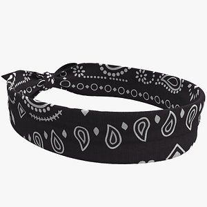 headband bandana band 3D