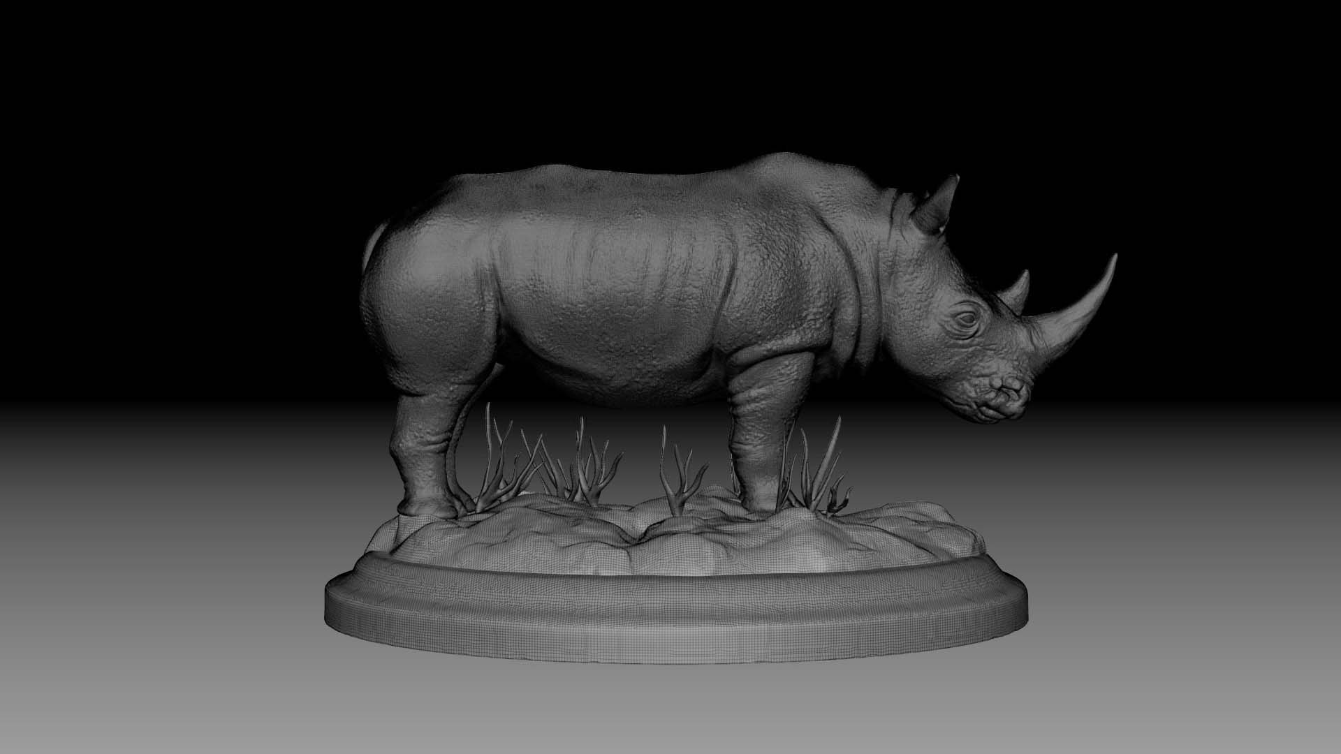 3D Model Rhinoceros - TurboSquid 2230950