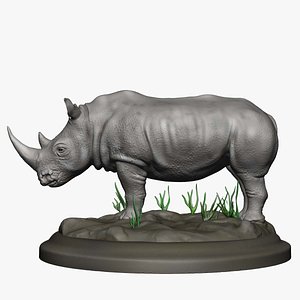 3D model Rhinoceros