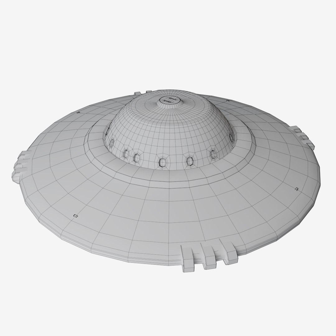 3D Ufo Spaceship - TurboSquid 1204014