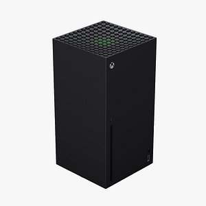 Xbox Series X Video Game Console 3D model