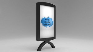 Modern City Billboard - Outdoor Advertising Signage