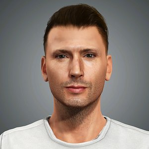 Jensen Ackles 3D Model 3D