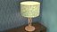 Handmade Wood Tablelamp 1960