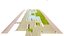 Modernes Urban Plaza Landscape Kit 3D-Modell