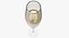 3D seven wine glasses champagne flute model