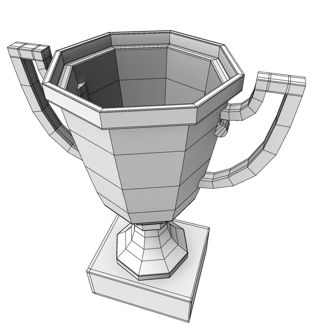 3d awards trophies