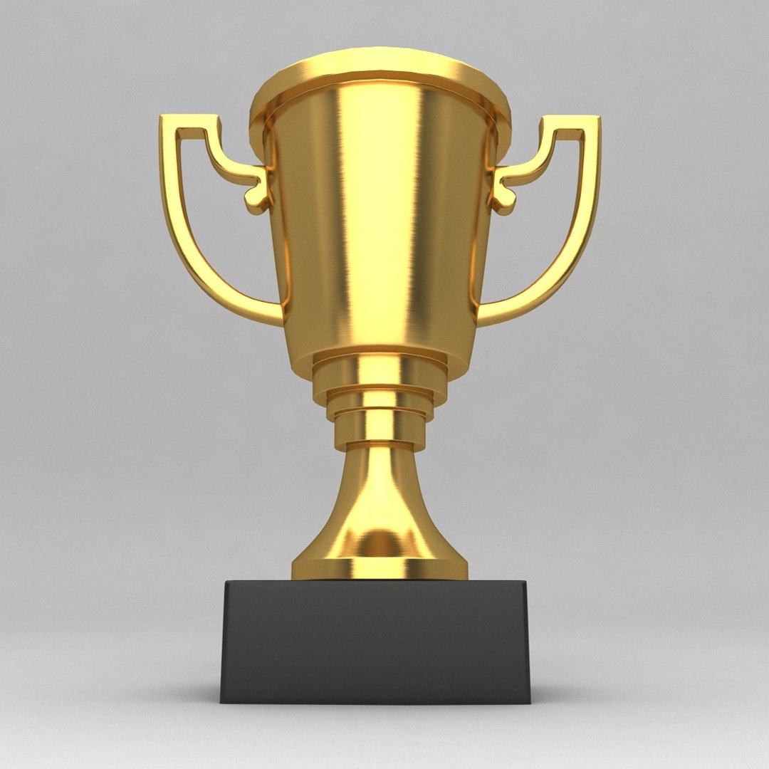 3d awards trophies