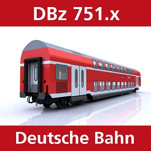 3d model passenger deutsche bahn