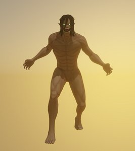 Bundle Attack on Titan - 8 Titans 3D model 3D printable