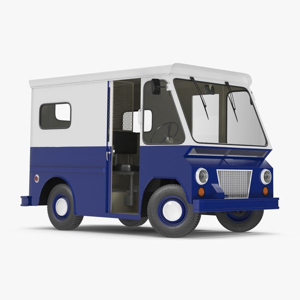 Vintage Van Blue Rigged3D模型 - TurboSquid 2054984