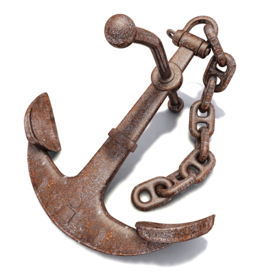 Anchor 3D Model - TurboSquid 1320766