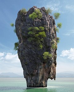 Ko Tapu Rock Thailand