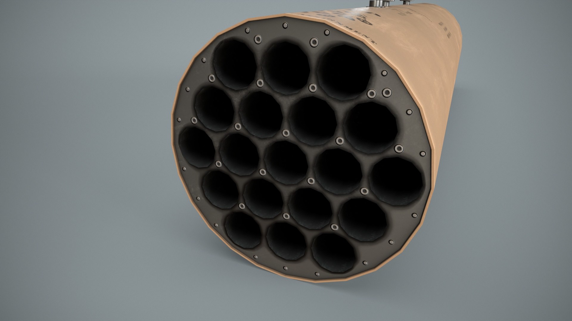 Missile Launcher M-261 3D Model - TurboSquid 2064242