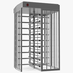 3D Full Height Security Turnstile