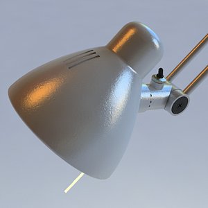 antifoni lamp office desk 3d model