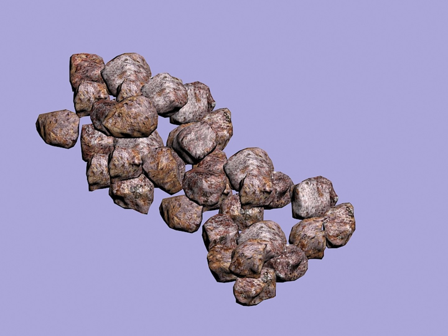 Small Rocks Stones 3D Model - TurboSquid 1592649