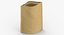 Brown Stand up Zipper Pouche 250g - Open and Closed