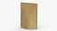 Brown Stand up Zipper Pouche 250g - Open and Closed