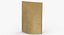 Brown Stand up Zipper Pouche 250g - Open and Closed