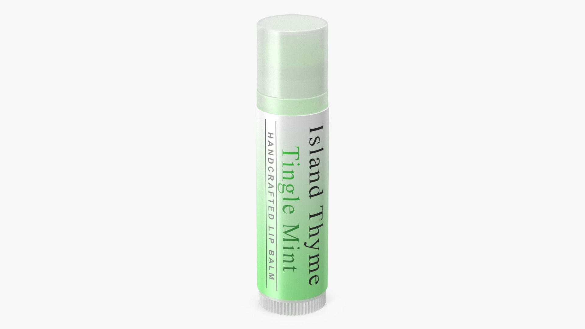 Lip Balm Mint 3D model preview