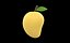 Mango Modelo 3D de baja poli