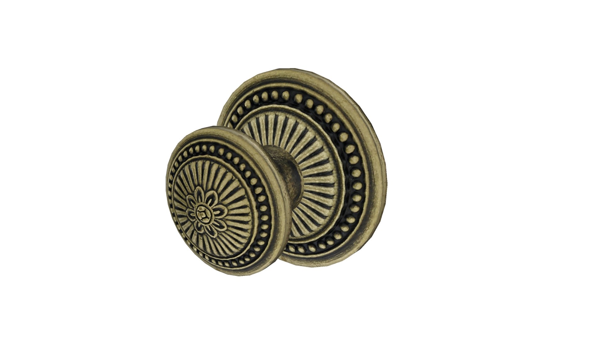 Free Door Knob 3D Model TurboSquid 1351530