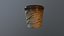 Mug cup clay hand-made