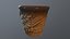 Mug cup clay hand-made