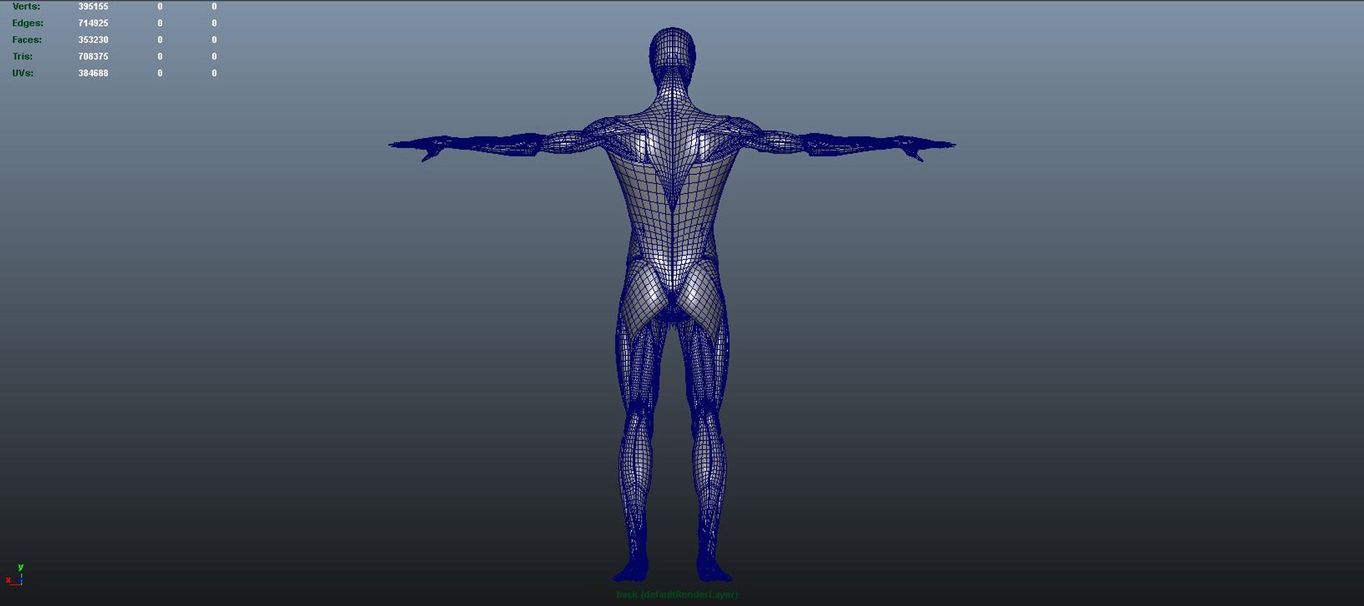 3D muscular muscles - TurboSquid 1268828