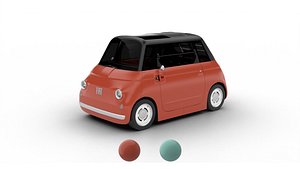 Fiat Topolino Corallo 2025 3D model