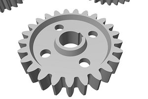 3D model Gear Clockwork Bundle 2