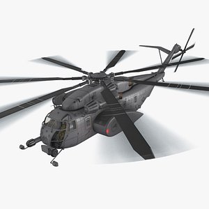 MH-53E Sea Dragon US Navy Complex Animation model