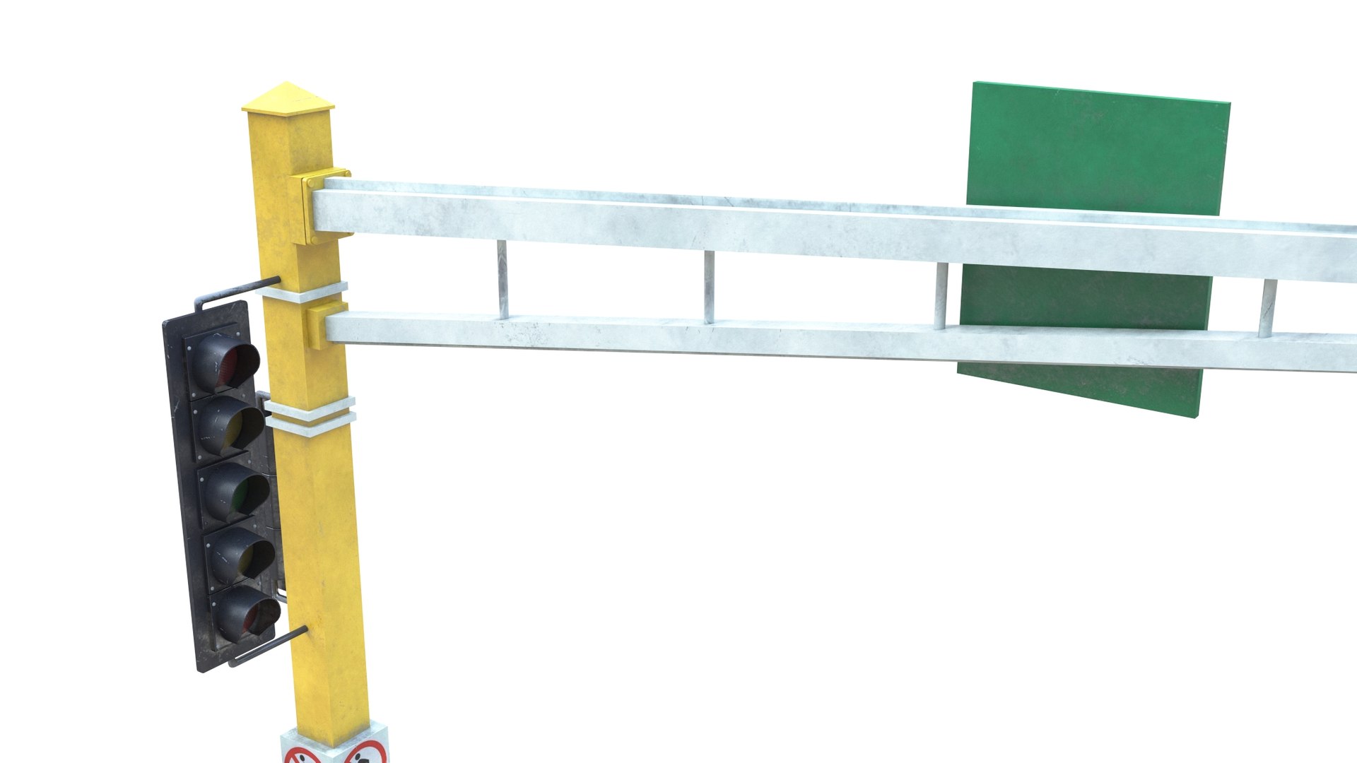 3D Street Light Model - TurboSquid 1455378