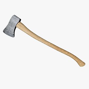 weapon ax 3D model